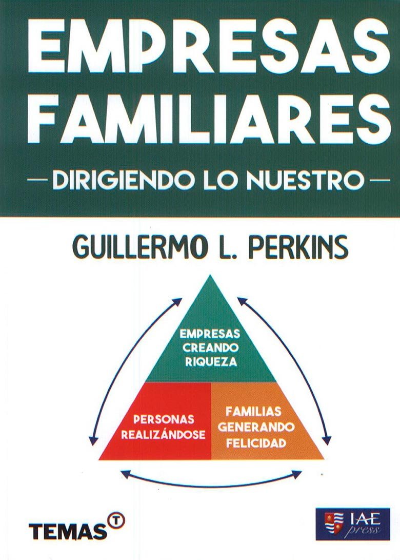 Libro: Dirigiendo lo nuestro escrito por Guillermo Perkins, el cual describe y cuenta que tienen en común las empresas familiares, cuáles son los desafíos que enfrentan y cómo enfrentarlos.